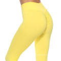 Pantalones de yoga en blanco para mujer del tamaño 2xl con diseño personalizado del logotipo